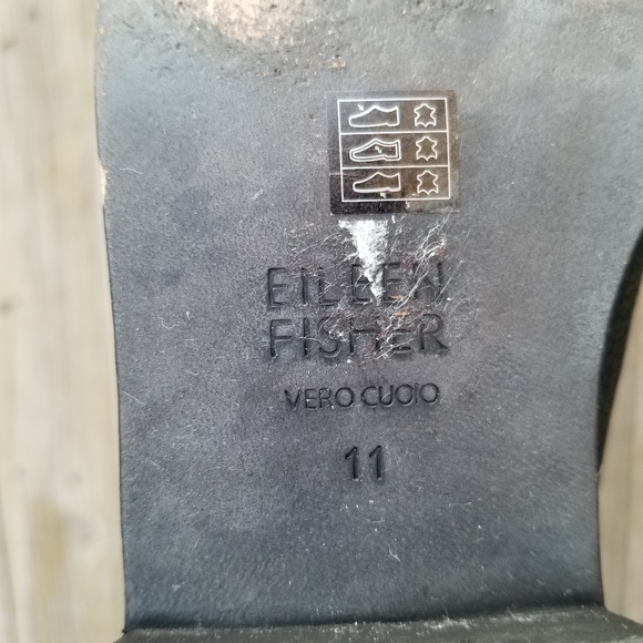 Eileen Fisher Vero Cuolo Nubuck Ankle Boots Bootie - Picture 6 of 8